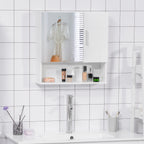 Tenby Mirrored Bathroom Cabinet in White