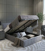 Ottoman Bed Frame King Size Storage Bed With Mattress Pocket Sprung & Memory Foam