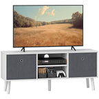 Kingsley TV Unit for Screens up to 50 Inches in White