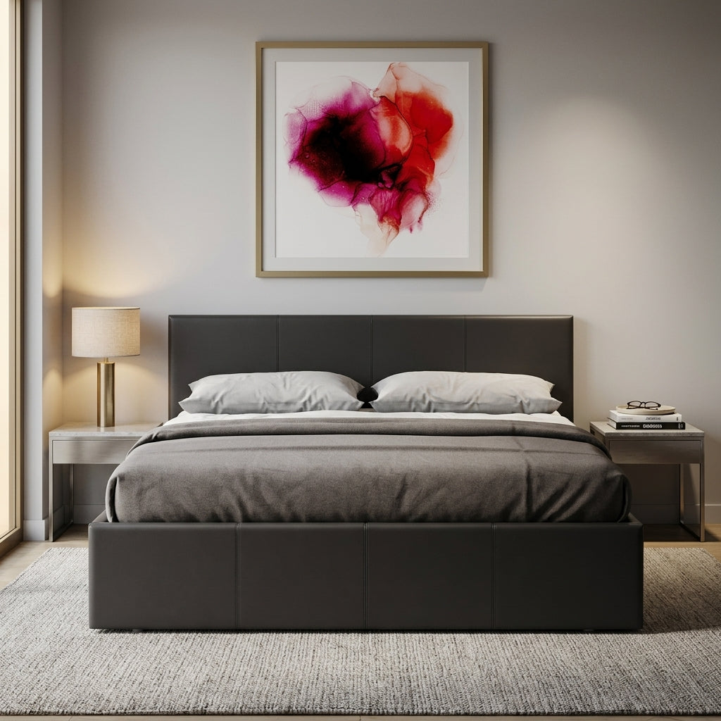 Alnwick Ottoman Storage Bed, Small Double