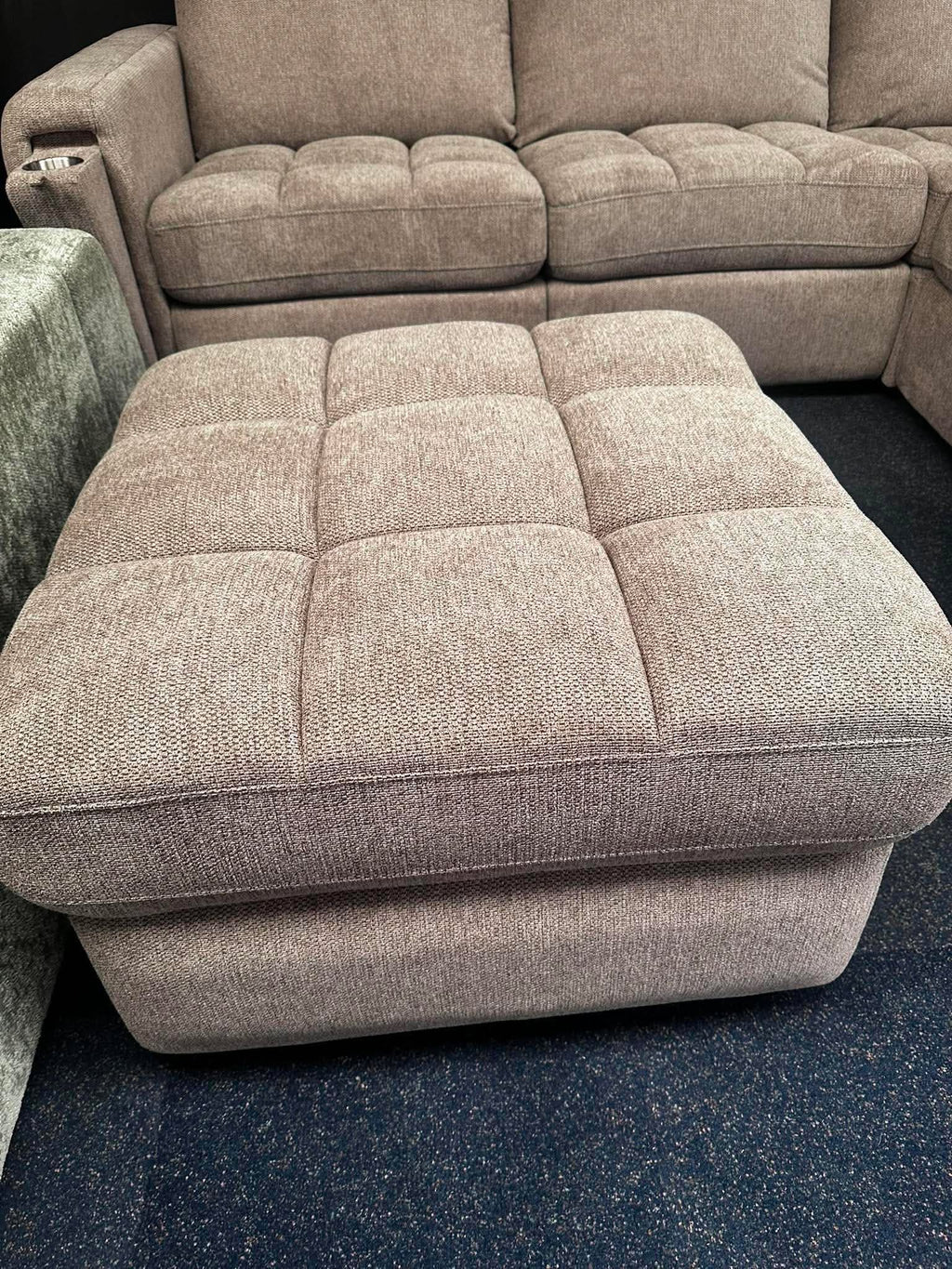 Mavam Corner Sofa with Footstool