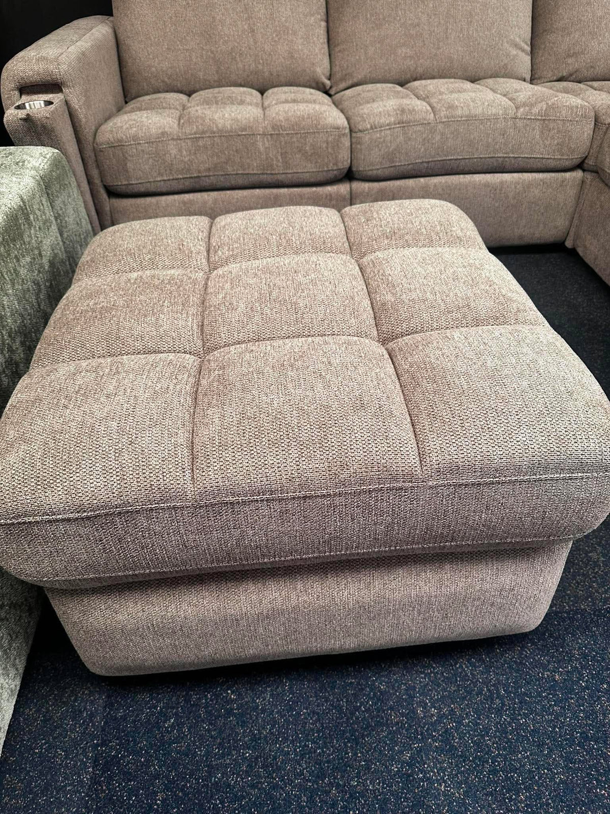 Mavam Corner Sofa with Footstool