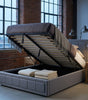 Ottoman Bed Frame King Size Storage Bed With Mattress Pocket Sprung & Memory Foam