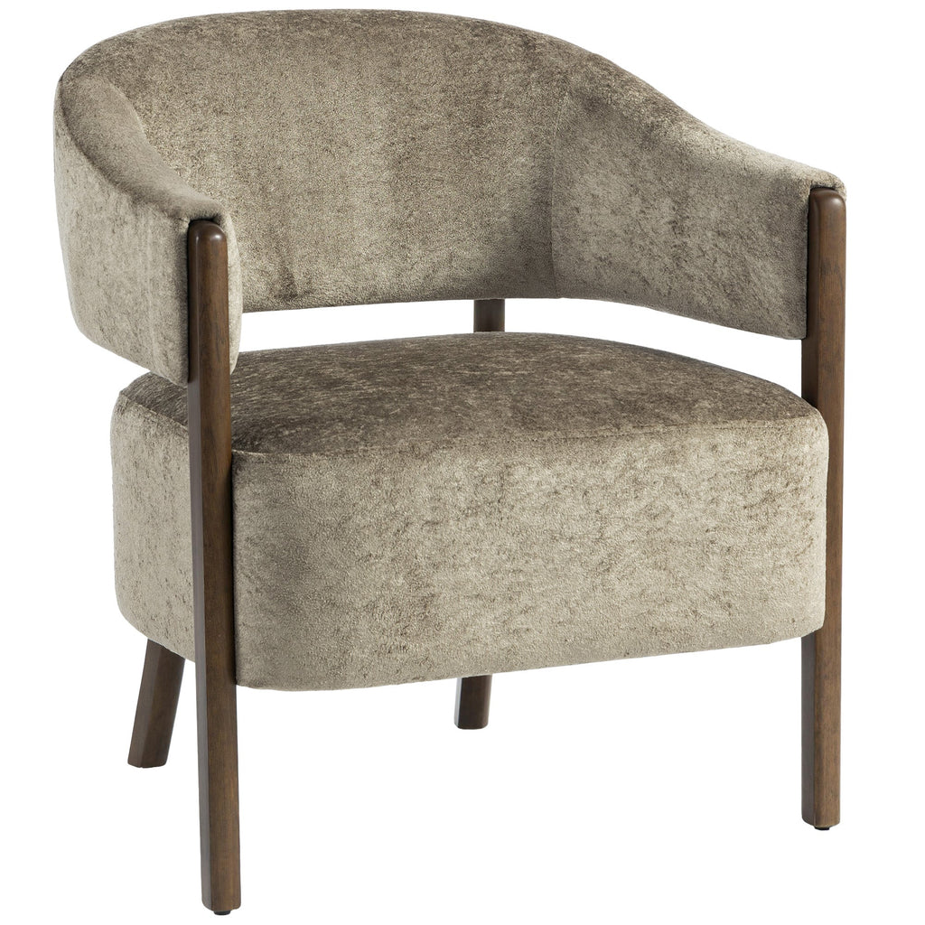 Bexley Upholstered Tub Chair in Chestnut