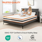 Restwell Orthopaedic Hybrid Mattress — Memory Foam & Pocket Spring