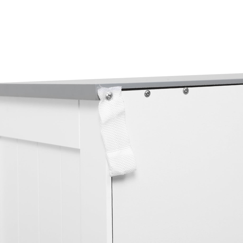 Tenby Freestanding Bathroom Cupboard in White