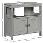 Marden Under-Sink Vanity Unit in Light Grey