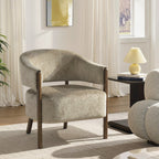 Bexley Upholstered Tub Chair in Chestnut