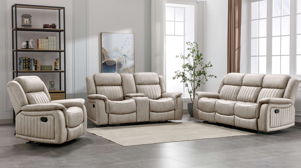 Stanley Electric Recliner Sofa Set — 3 + 2 Seater