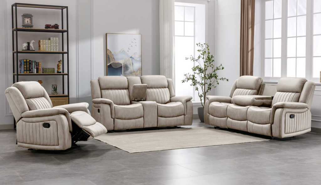 Stanley Electric Recliner 3-Seater Sofa