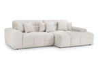 Jacob Ribbed Corner Sofa — Left or Right Hand