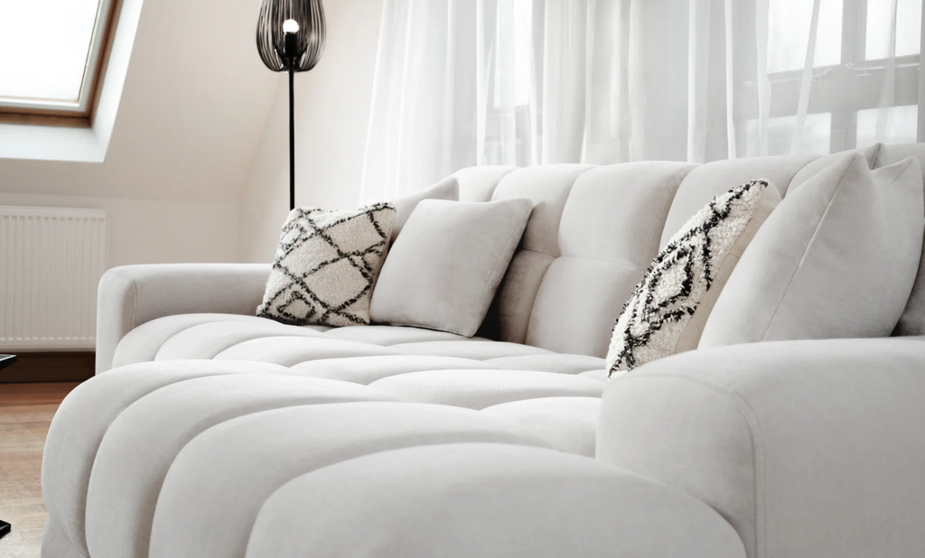 Jacob Ribbed Corner Sofa — Left or Right Hand