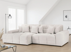 Jacob Ribbed Corner Sofa — Left or Right Hand