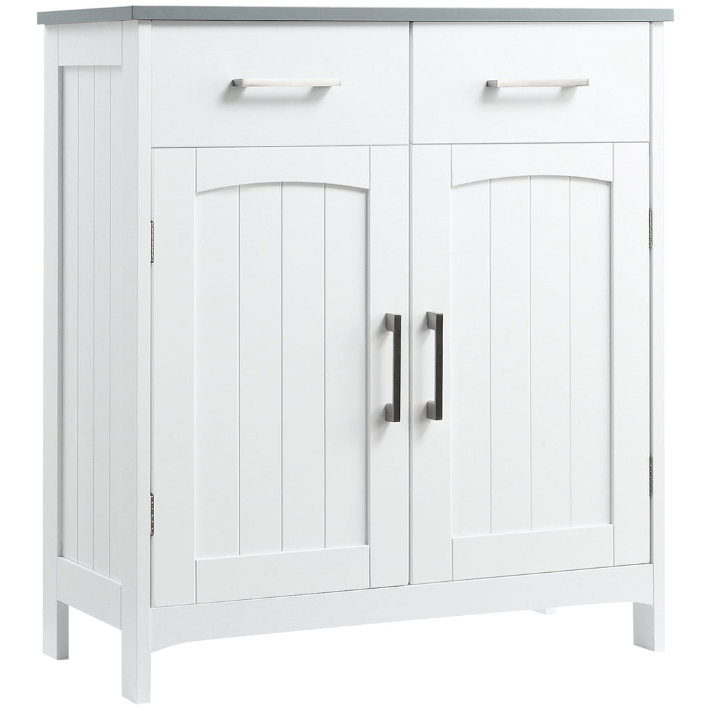 Tenby Freestanding Bathroom Cupboard in White