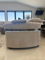 Bicester Electric Recliner Corner Sofa with LED & Wireless Charging