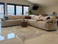 Bicester Electric Recliner Corner Sofa with LED & Wireless Charging