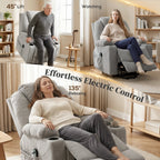 Ellesmere Power Lift Recliner in Pearl Grey