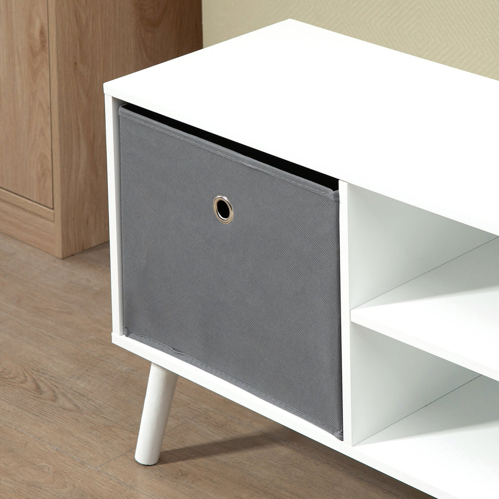 Kingsley TV Unit for Screens up to 50 Inches in White