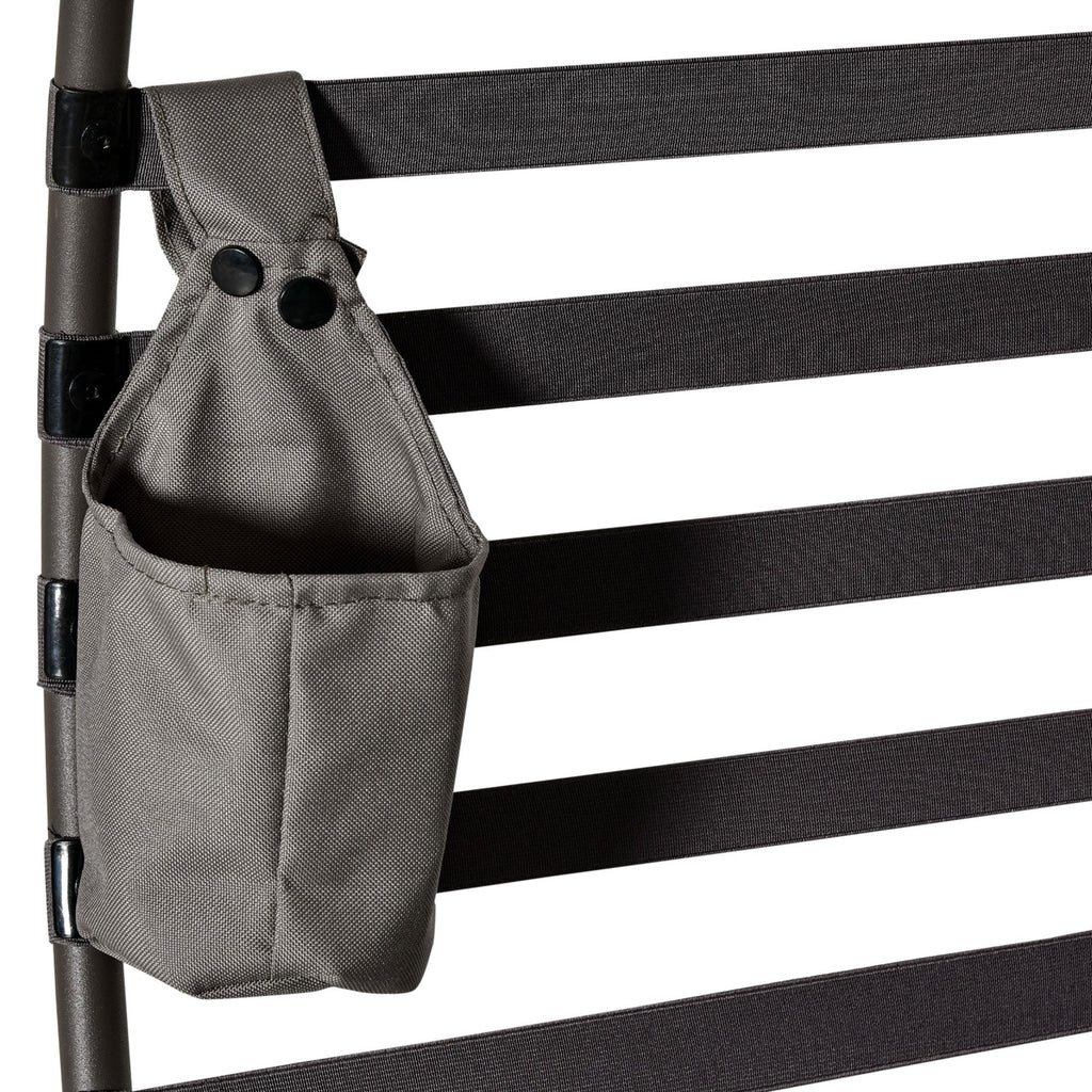 Casella Folding Egg Chair in Sand Brown