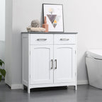 Tenby Freestanding Bathroom Cupboard in White