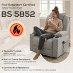 Ellesmere Power Lift Recliner in Pearl Grey