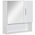 Tenby Mirrored Bathroom Cabinet in White