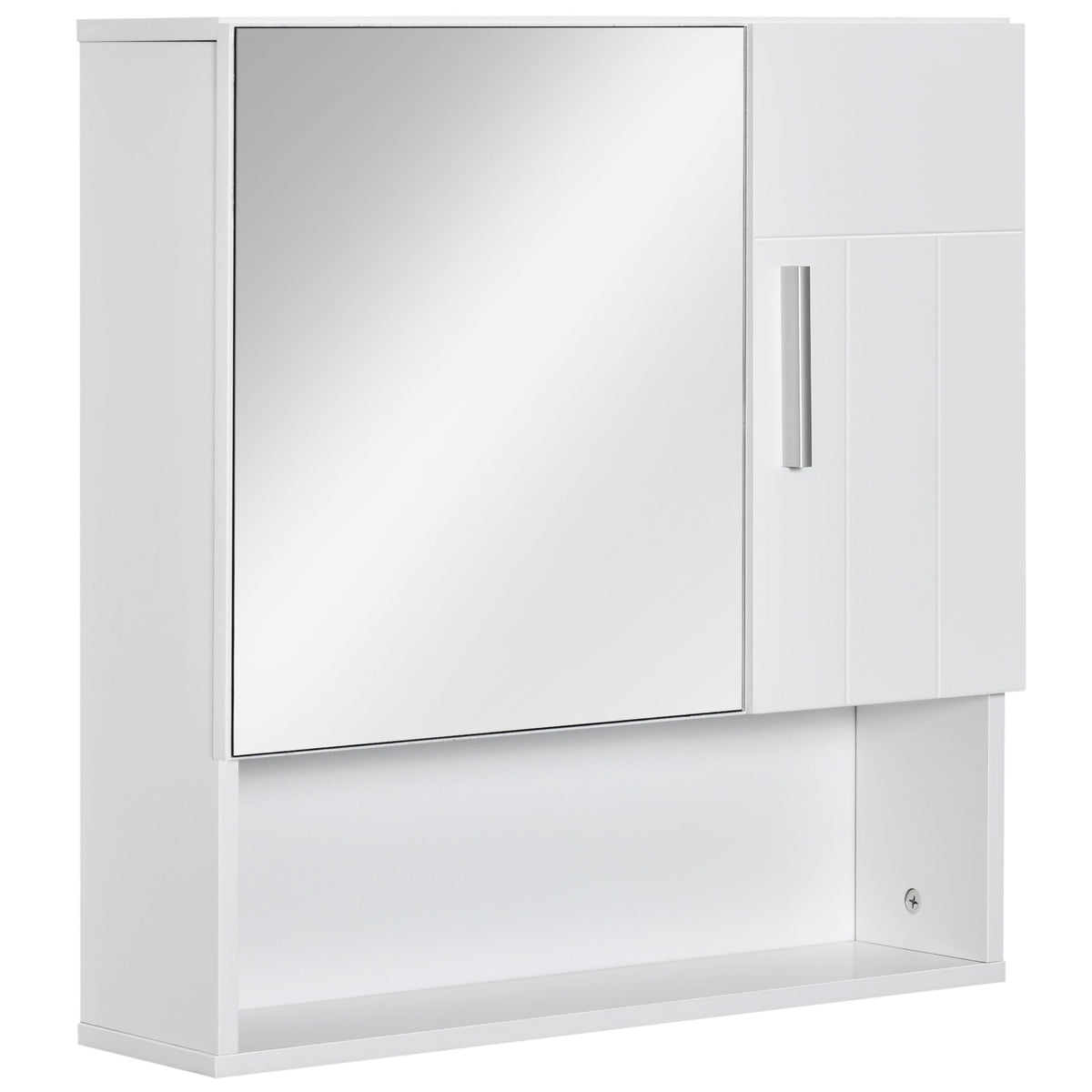 Tenby Mirrored Bathroom Cabinet in White