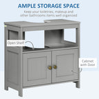 Marden Under-Sink Vanity Unit in Light Grey