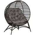 Casella Folding Egg Chair in Sand Brown