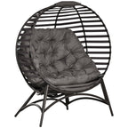 Casella Folding Egg Chair in Sand Brown