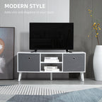 Kingsley TV Unit for Screens up to 50 Inches in White