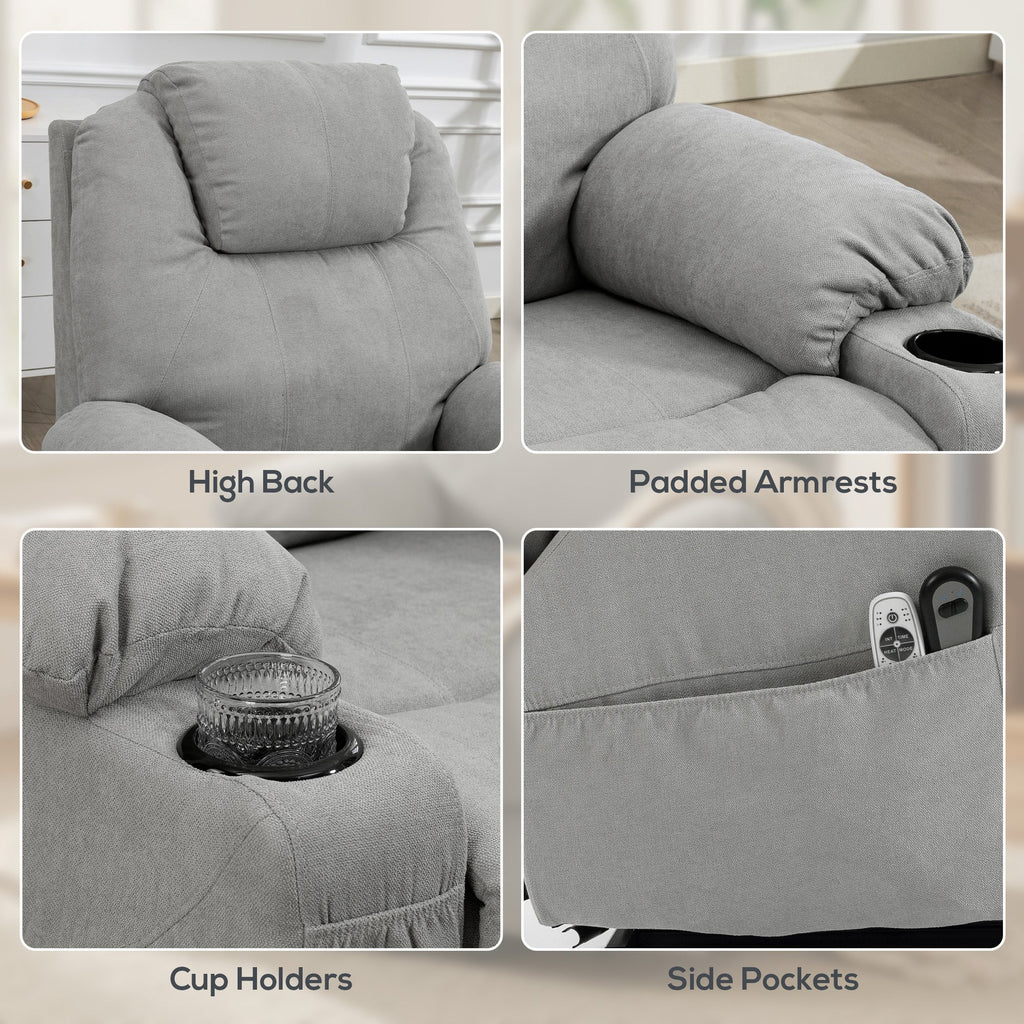 Ellesmere Power Lift Recliner in Pearl Grey